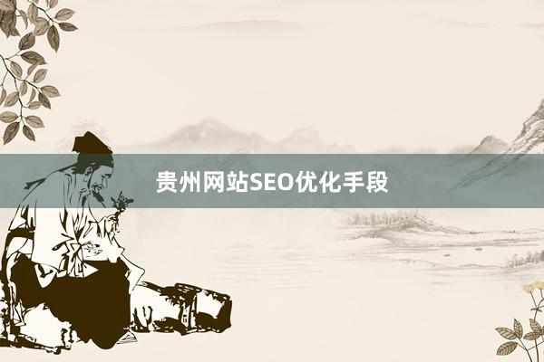 贵州网站SEO优化手段