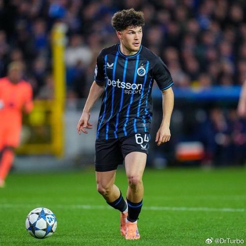 全市场：国米正关注布鲁日右边卫萨布，球员估值约700万欧元