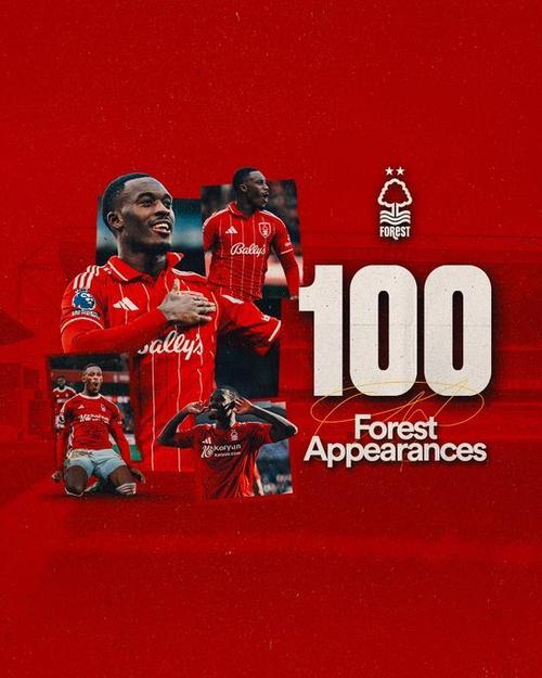 奥多伊达成森林生涯百场里程碑，前99场贡献18球7助