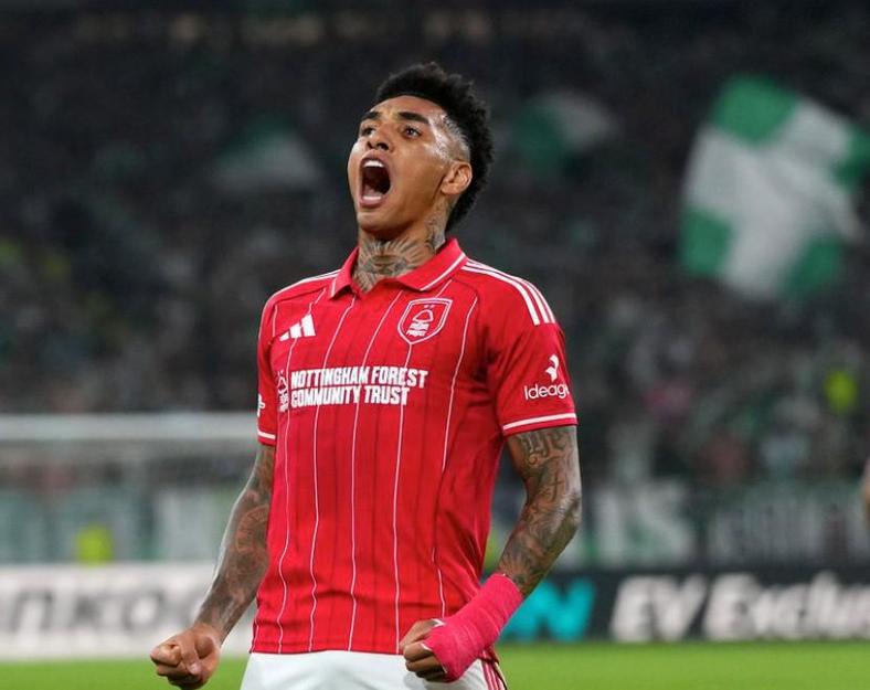 单赛季欧战赛事中打进5球,伊戈尔-热苏斯是森林队史第二位插图 单赛季欧战赛事中打进5球,伊戈尔-热苏斯是森林队史第二位插图